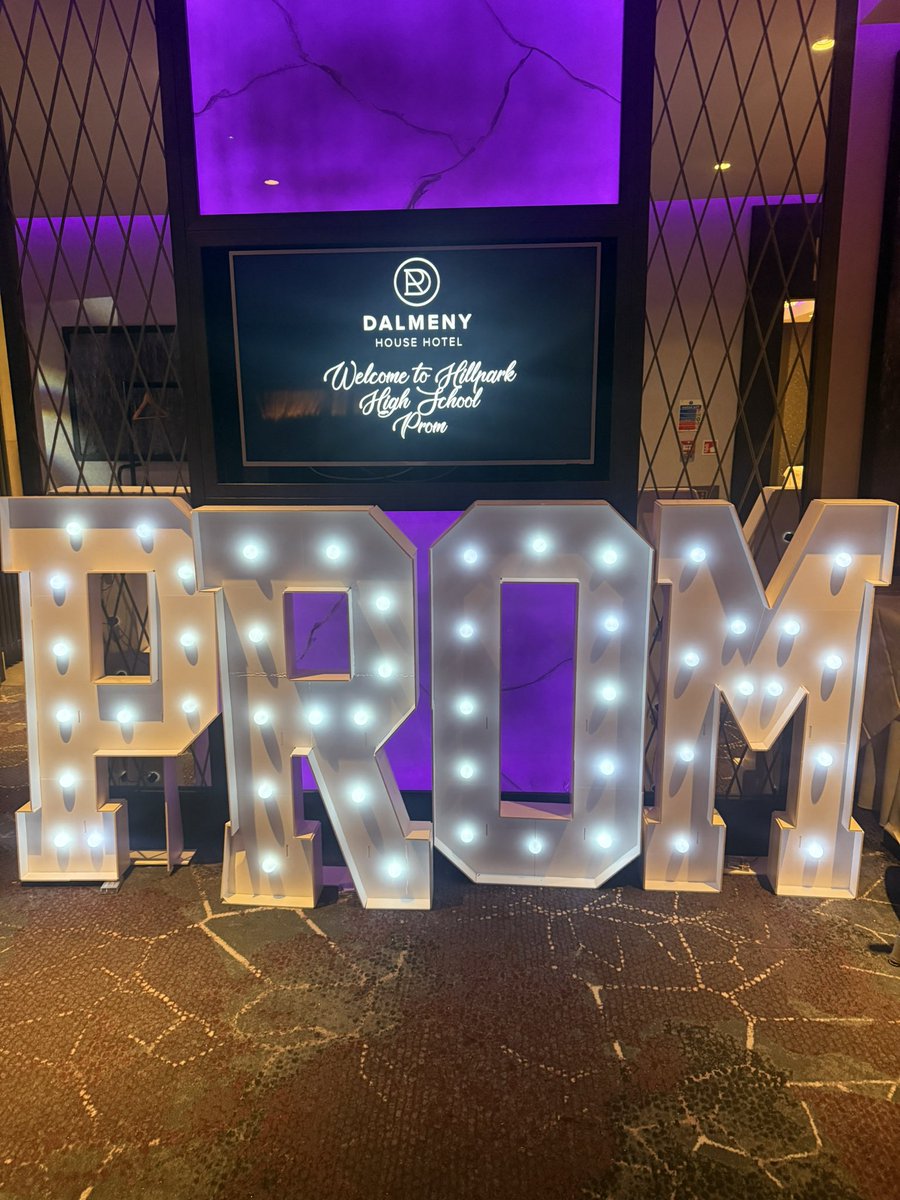 An absolutely fantastic night being had by all! <a href="/dalmenypark/">Glasgow Weddings</a> #Classof2025 #ASPIRE