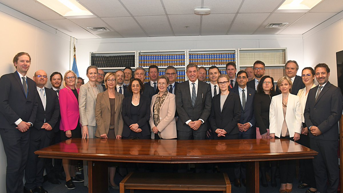 🌊Good news for the planet! Today, the EU &amp; 🇨🇾🇫🇮🇭🇺🇱🇻🇵🇹🇸🇮 ratified the #BBNJ Agreement, a major step in protecting the ocean. We are fully committed to its rapid entry into force &amp; effective implementation—and encourage all countries to ratify it by @‌UN Ocean Conference in June.