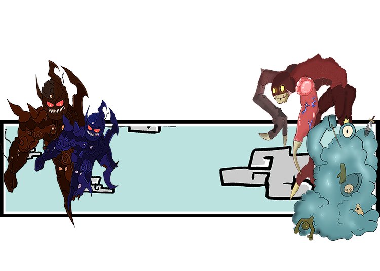 BichitoClicker's tweet photo. 14/06/25
Para recordar nuestros inicios de producción del juego en 2021, nuestros 3 primeros jefes unirán fuerzas como un solo nuevo jefe. 
De a poco en el mapa El Cielo, mapa que no presentaba nuevos jefes, iremos implementando combinaciones de jefes para traer nueva dificultad a la aventura.   
The Originals vendrán muy pronto a mostrar sus habilidades combinadas.