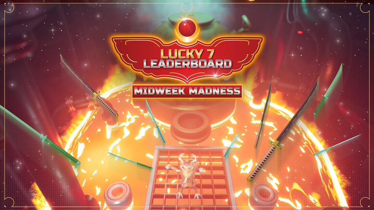 ⚔️ Lucky 7 Midweek Madness ⚔️

Increase your chances to be one of the Lucky 7!

🔥 All event crafts double the points you get for a chance to be one the 7 chosen players

🗓️ This event is live now and will end on May 29th, 2025, at 18:00 UTC
