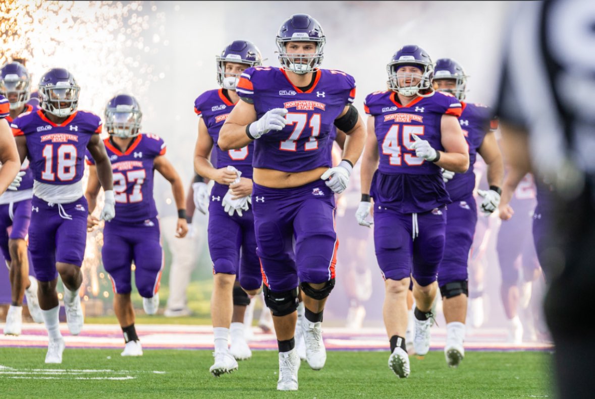 Michael “Deuce” Bonnet Jr. (@deuce_1of1) on Twitter photo #AGTG After a great conversation with <a href="/BlaineMcCorkle/">Blaine McCorkle</a> I am blessed to receive my 4th offer from <a href="/NSUDemonsFB/">NSU Football</a> !!
<a href="/CoachKVA/">Kendrick Van Ackeren</a> <a href="/RivalsFriedman/">Adam Friedman</a> <a href="/samspiegs/">Sam Spiegelman</a> <a href="/JeritRoser/">Jerit Roser</a> <a href="/FbIberia/">Acadiana Area FB Recruiting</a> <a href="/PrepRedzoneLA/">Prep Redzone Louisiana</a> <a href="/adamgorney/">Adam Gorney</a> <a href="/RecruitLouisian/">Recruit Louisiana™️</a> <a href="/LSL_Sportsline/">Louisiana Sportsline</a> <a href="/MitchCraft4211/">Mitch Craft</a> <a href="/standiford_matt/">Coach Chop</a> #AGTG After a great conversation with <a href="/BlaineMcCorkle/">Blaine McCorkle</a> I am blessed to receive my 4th offer from <a href="/NSUDemonsFB/">NSU Football</a> !!
<a href="/CoachKVA/">Kendrick Van Ackeren</a> <a href="/RivalsFriedman/">Adam Friedman</a> <a href="/samspiegs/">Sam Spiegelman</a> <a href="/JeritRoser/">Jerit Roser</a> <a href="/FbIberia/">Acadiana Area FB Recruiting</a> <a href="/PrepRedzoneLA/">Prep Redzone Louisiana</a> <a href="/adamgorney/">Adam Gorney</a> <a href="/RecruitLouisian/">Recruit Louisiana™️</a> <a href="/LSL_Sportsline/">Louisiana Sportsline</a> <a href="/MitchCraft4211/">Mitch Craft</a> <a href="/standiford_matt/">Coach Chop</a>