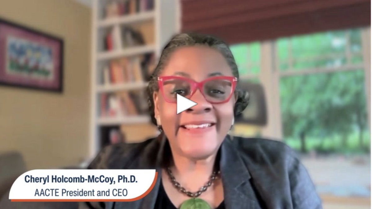 AACTE's tweet image. #AACTE President & CEO, Cheryl Holcomb-McCoy Ph.D., (@chm91364) invites education leaders to support the advancement of their faculty leaders and deans by attending the #AACTELA25 and New Deans Academy.
Watch the full video and learn more: tinyurl.com/wwnby6n9.
#AACTEevents