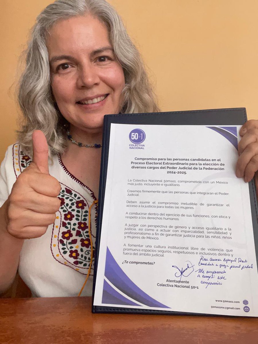 rosa_auroraep's tweet photo. Asumo un ineludible compromiso con @50mas1Mx y con la ciudadanía a cumplir cabalmente lo aquí estipulado https://t.co/2zYFk9azag