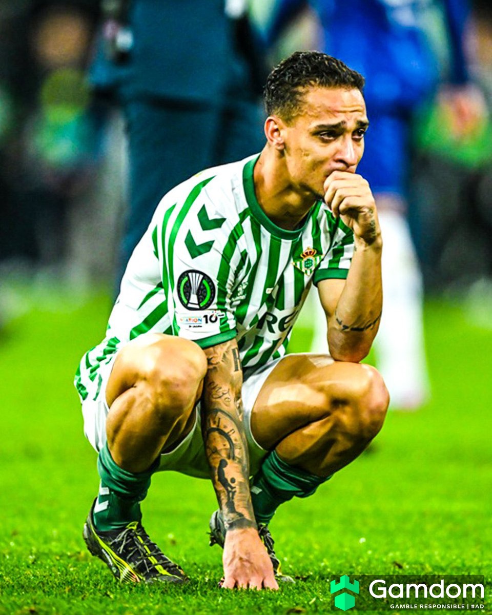 Antony when he realises he has to go back to Manchester United.