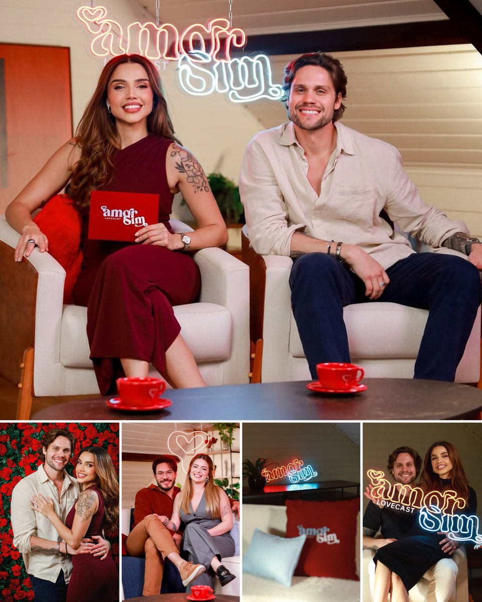 SusanaPS6's tweet photo. ✨ #Repost #Bvolt
O AmorSim Lovecast já está no ar! #AmorSimLoveCast ❤️🔥
Comandado por nossos experts @PaulaAmorim e @BrenoSimoes .. ❤️🔥
O episódio de estreia contou com a participação de @viihtube e @eliezer.
Novos episódios todas as quintas, às 19h.
.
https://t.co/BIgzysteVh https://t.co/VJopkO2MaK