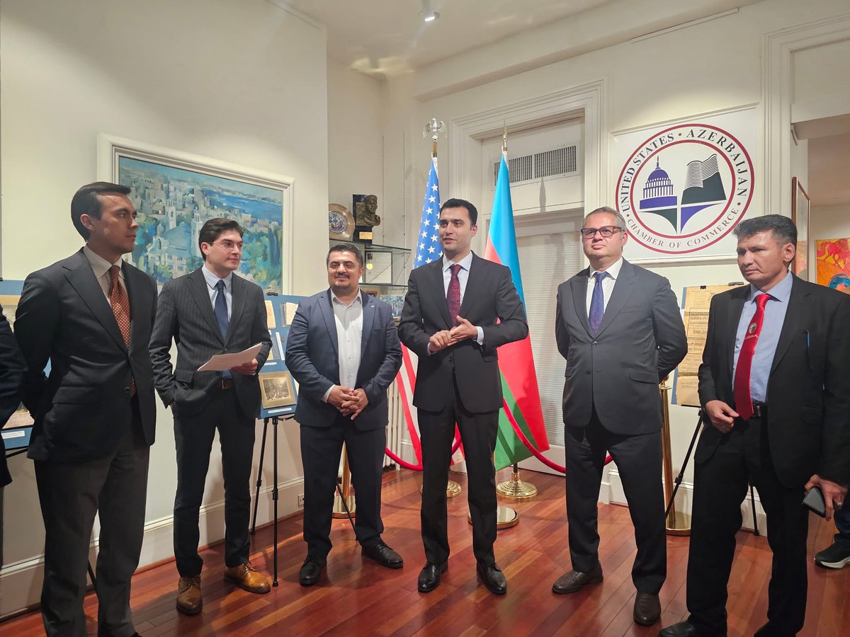 USACC proudly hosted a special exhibition on 107th anniversary of the first Azerbaijan Republic. The exhibit featured a historic collection assembled over the past decade by a distinguished young #Azerbaijani historian and collector, Mr. Dilgam Ahmad. Happy Independence Day!