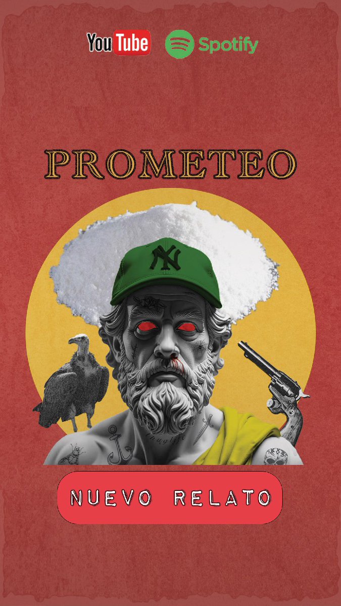 Nuevo Relato Ñero: los mitos griegos siguen sucediendo en el barrio y en el pueblo. Porque la ambición y la sangre no dejan de habitar en nuestra humanidad. open.spotify.com/episode/7G28A8…