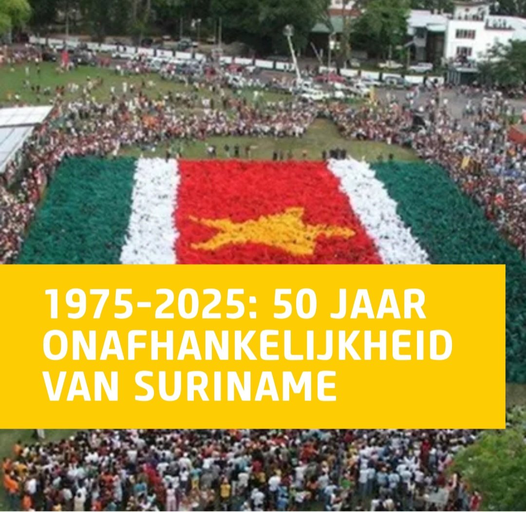 Onze fototentoonstelling '50 jaar onafhankelijkheid van Suriname' is van 18 t/m 28 november te zien in het Atrium Den Haag.

Zie meer informatie op:
atriumcityhall.nl/agenda/1975-20…

Hopelijk tot dan.

#50jaaronafhankelijkheidvanSuriname
#fototentoonstelling