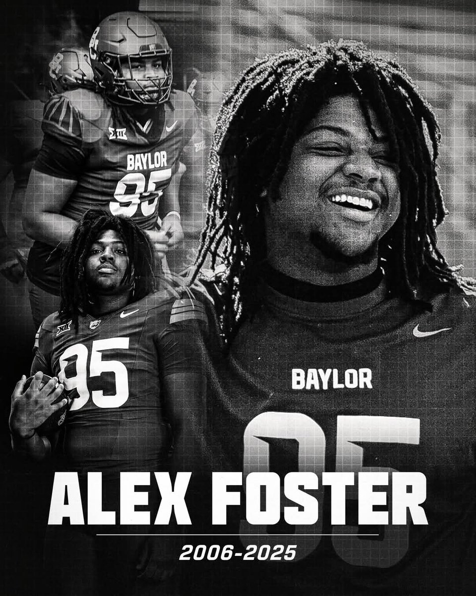 Today's news is another reminder that life is bigger than football. My heart breaks for Alex Foster's family, friends &amp; teammates. I'm praying for God's peace, comfort &amp; strength during this difficult time.🙏🏾🙏🏾🙏🏾