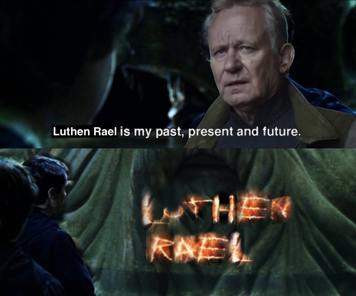 actual footage of luthen picking out his alias: