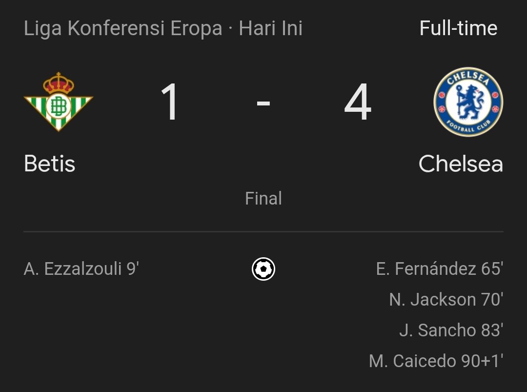 idextratime's tweet photo. 4-1 angka yang familiar bagi Chelsea 😁 https://t.co/1udLUoET9n
