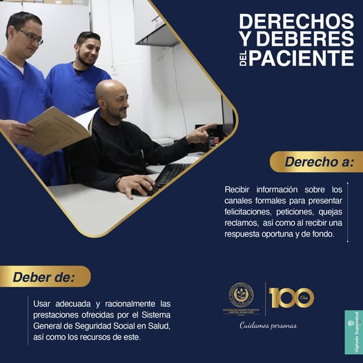 Mayo - Derechos Seguros, Deberes Cumplidos ¡Conócelos y compártelos!  #HospitalDeSanJosé #CuidamosPersonas