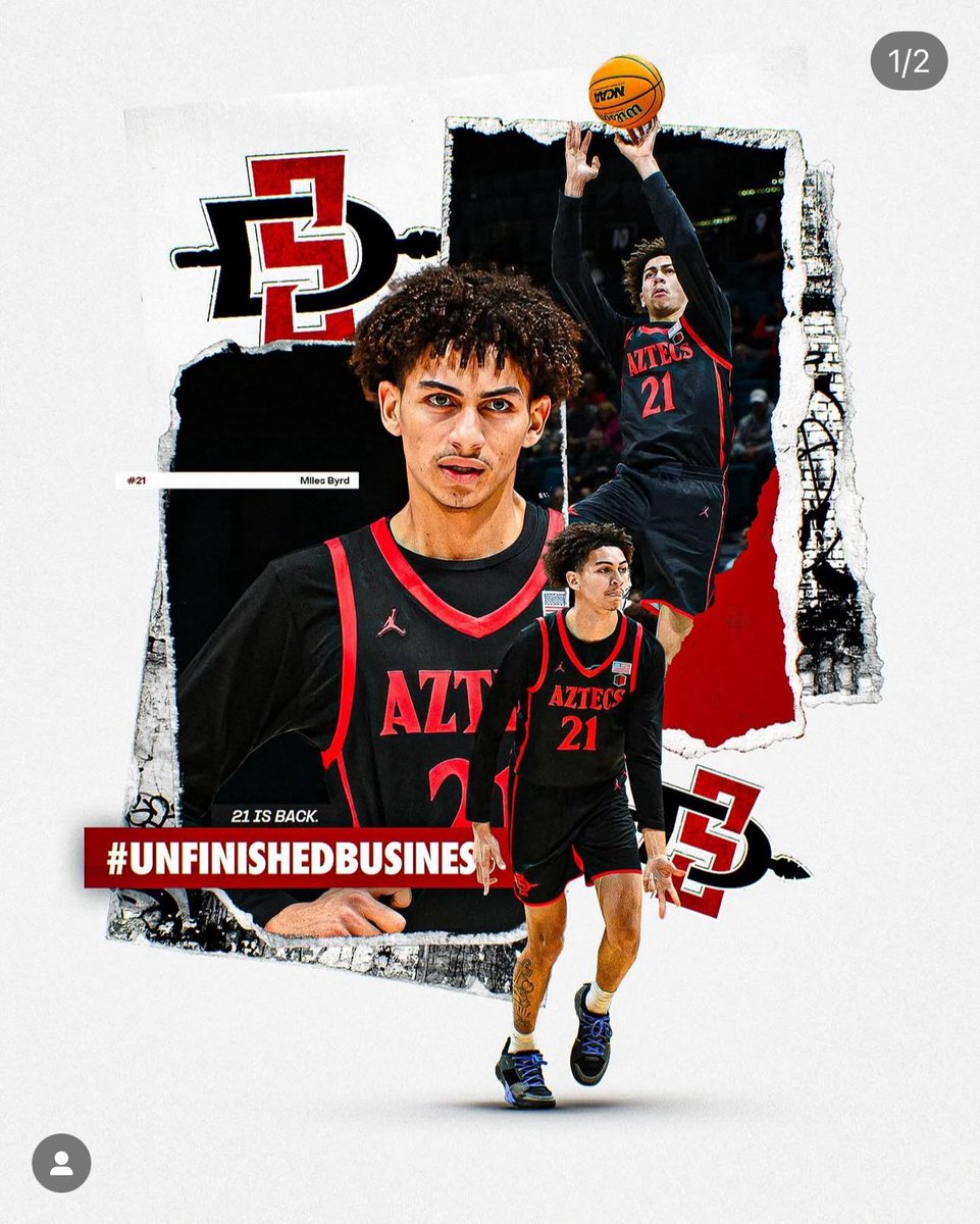 AztecAnalytics's tweet image. BOOM. Byrd is BACK. Miles on the Mesa. 

HUGE news for the 2025-26’ Aztecs. What a roster the Tecs’ have🔥😮‍💨

#UnfinishedBusiness