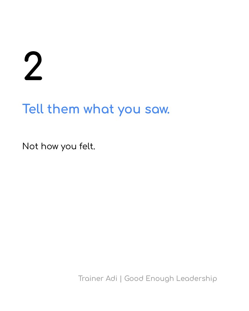 GoodEnoughLead's tweet image. You’re not their fixer. You’re their mirror. 
And that’s more than enough. 

#goodenoughleadership #feedbacktips