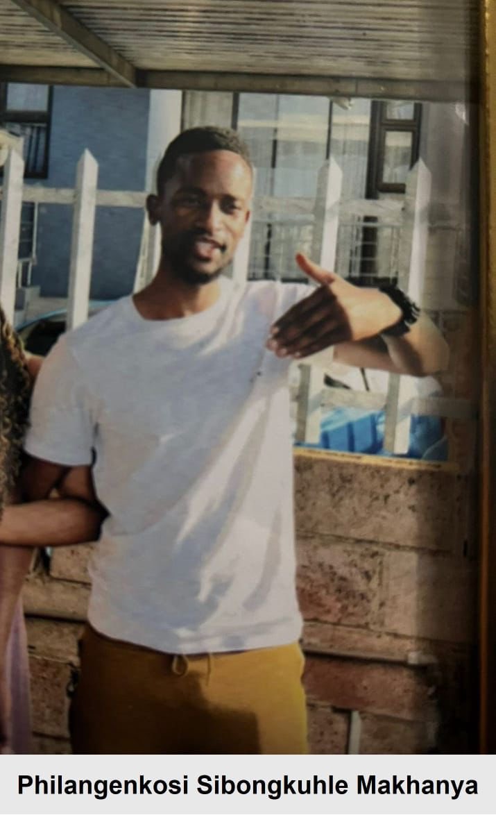 [BREAKING] 

Police are looking for FEZILE NGUBANE and PHILANGENKOSI SIBONGOKUHLE MAKHANYA. The two suspects are suspected to be directly involved in the murder of 30-year old Olorato Mongale.

#sabcnews