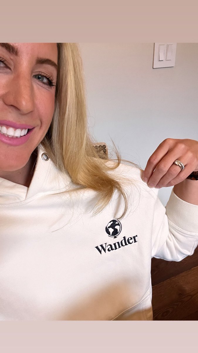 Felt like perfect Texas summer day to rock the <a href="/wander/">Wander</a> Founding Member sweatshirt 🚀