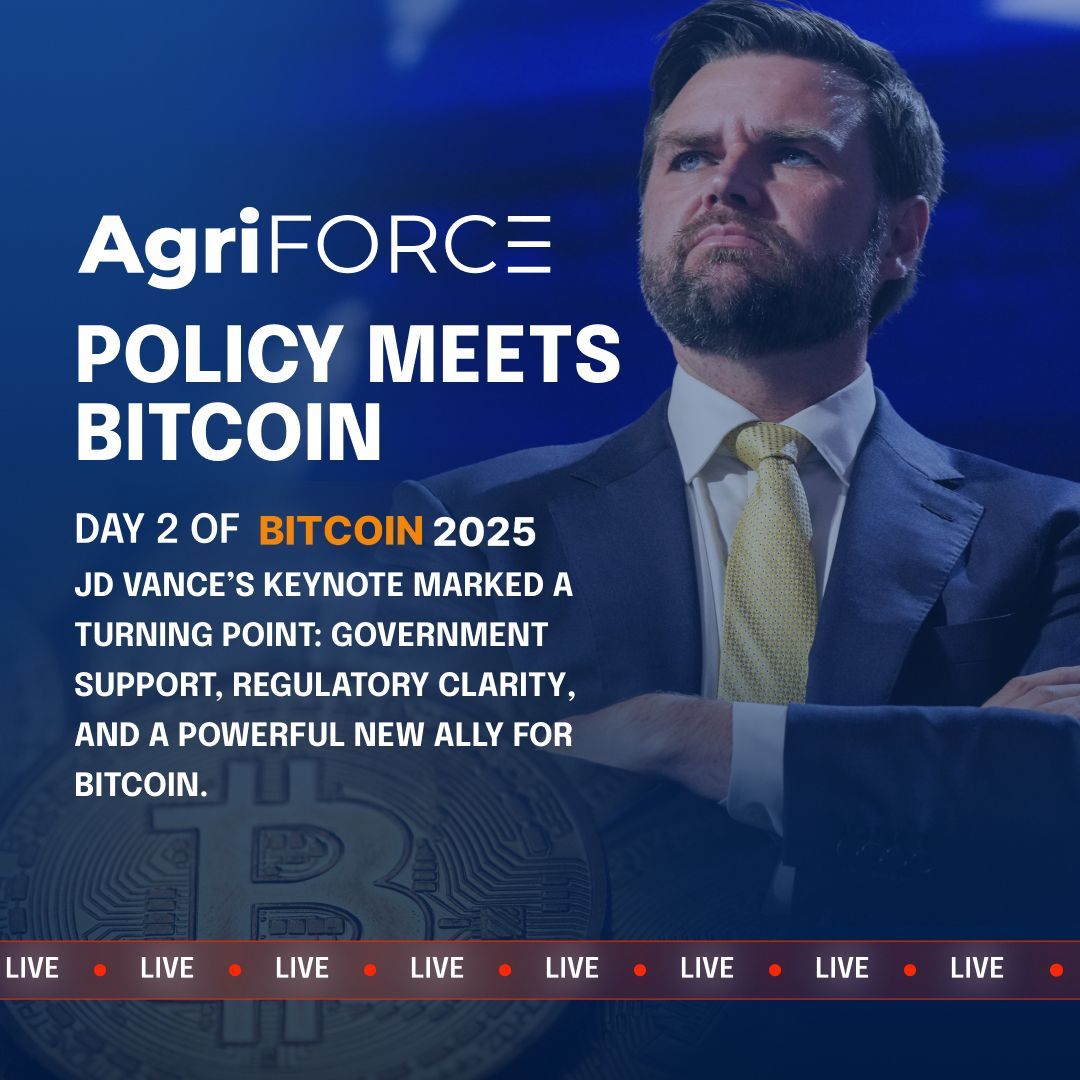The political tides are shifting — and the message is clear: Bitcoin is no longer a political outsider.

At #Bitcoin2025, Vice President JD Vance stood before the global crypto community and declared full support from the White House. This isn’t just rhetoric — it’s a signal to