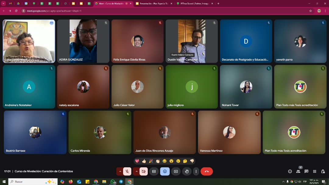 DustinValera's tweet photo. @DPyeaUnesr En plena clase de Curación de Contenidos https://t.co/xNc5cI2Y1Q