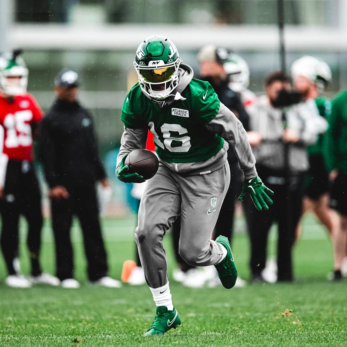 First Look at Free Agent Signing WR Tyler Johnson with the Jets ! ✈️

#JetUp