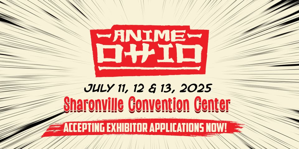 Calling All Anime Lovers 🤩😎

Join us July 11 - 13, 2025, to celebrate anime and pop culture at the 6th annual Anime Ohio! During this event at the Sharonville Convention Center.

Go here: animeohio.com

#SharonvilleConventionCenter #animeohio