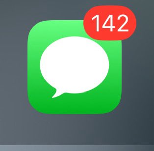 I think I gotta start texting people back