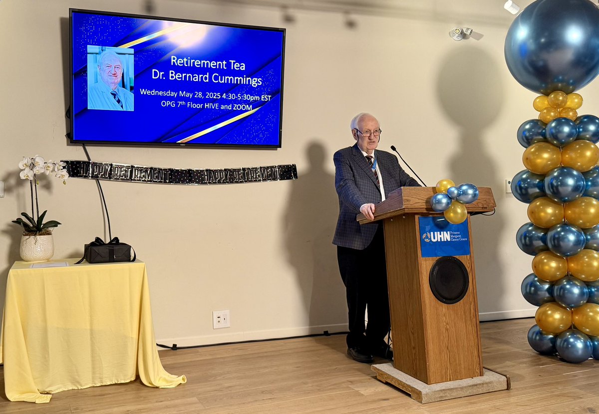 C. Jillian Tsai, MD, PhD (@cjtsaimdphd) on Twitter photo Today we celebrate the retirement of a true giant in radiation oncology after 53 years. ❤️
<a href="/ldawsonmd/">Laura Dawson</a> <a href="/DKirschMDPhD/">David Kirsch, MD, PhD</a> Today we celebrate the retirement of a true giant in radiation oncology after 53 years. ❤️
<a href="/ldawsonmd/">Laura Dawson</a> <a href="/DKirschMDPhD/">David Kirsch, MD, PhD</a>