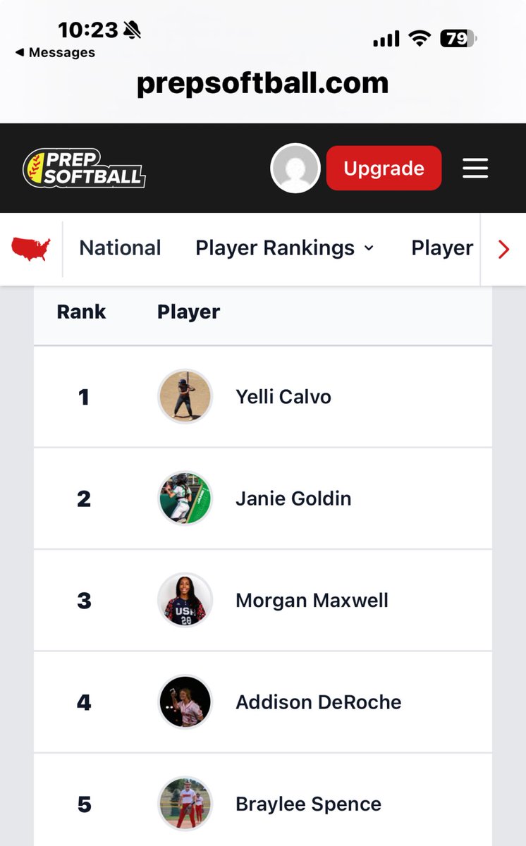 TN Mojo-Lewis/Hebron Christian/Brittany Lewis (@mojolewis) on Twitter photo Congrats <a href="/JanieGoldin/">Janie Ann Goldin 2027</a> & <a href="/AddisonDeroche/">Addison DeRoche 2027</a> ! Top 5 recruits in the โ27 class! #STUDS <a href="/BSherSB/">Barb Sherwood</a> <a href="/PrepSoftball/">Prep Softball ๐ฅ</a> <a href="/PGFnetwork/">PGF</a> Congrats <a href="/JanieGoldin/">Janie Ann Goldin 2027</a> & <a href="/AddisonDeroche/">Addison DeRoche 2027</a> ! Top 5 recruits in the โ27 class! #STUDS <a href="/BSherSB/">Barb Sherwood</a> <a href="/PrepSoftball/">Prep Softball ๐ฅ</a> <a href="/PGFnetwork/">PGF</a>