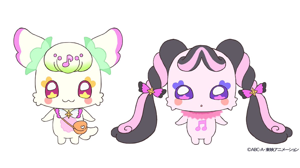 これがプリルンとメロロンのプリキュアの姿！？ キュアズキューンと