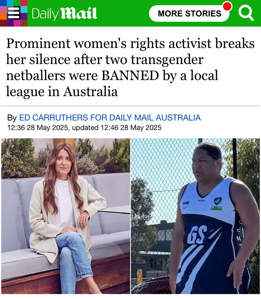 “Fairness is following the same rules as everyone else, which is just participating in sport according to your sex category.”