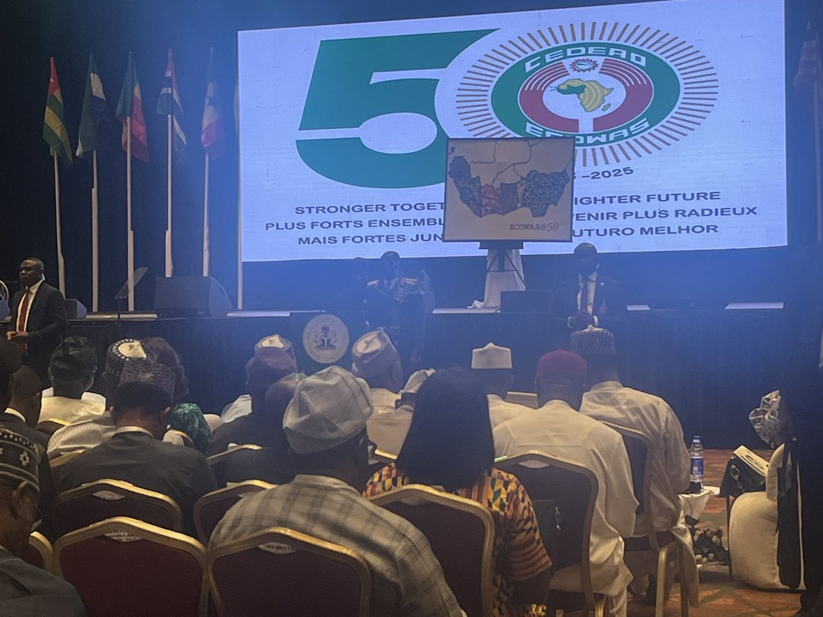 Gautier Mignot (@gautiermignot2) on Twitter photo The <a href="/ecowas_cedeao/">Ecowas - Cedeao</a> celebrates today its 50 years of remarkable achievements in regional integration. As Permanent Representative of the European Union to the organization, I feel honored to participate in the celebrating event in Lagos, where the founding Treaty was signed. The <a href="/ecowas_cedeao/">Ecowas - Cedeao</a> celebrates today its 50 years of remarkable achievements in regional integration. As Permanent Representative of the European Union to the organization, I feel honored to participate in the celebrating event in Lagos, where the founding Treaty was signed.