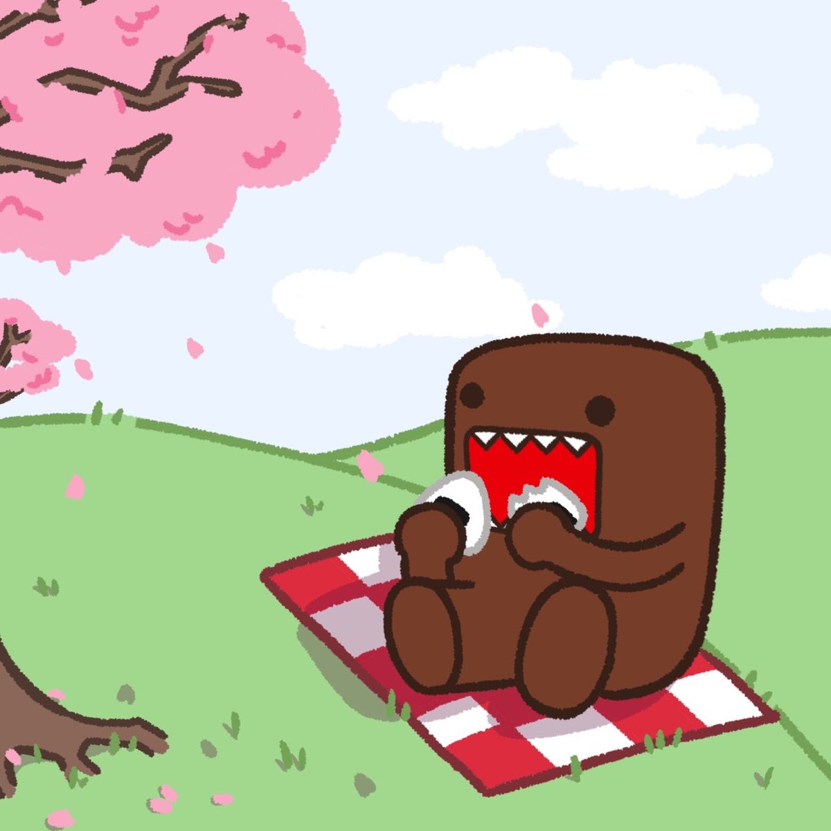 domo_hqofficial's tweet image. What would you bring to a picnic with Domo? #domo #domokun