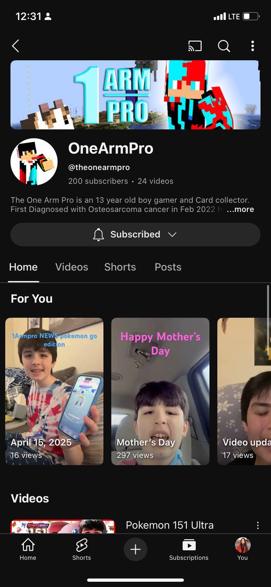 james_six8jay's tweet photo. Shouts out to our nephew Elias Garcia..
We love ❤️ you &amp; are so PROUD of you! 🫶🏽

OneArmPro @theonearmpro 🖥️🔥💯🤟🏽
https://t.co/l1OEBY3XKw https://t.co/Fl4RMBBvns
