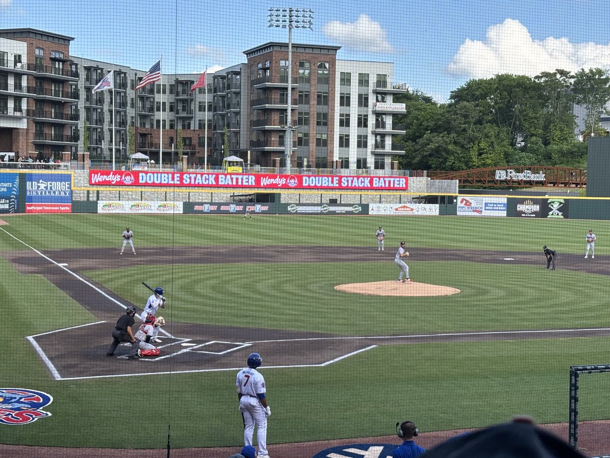 jack tate (@coachtatefhs20) on Twitter photo Beautiful evening here at Covenant Health Park in downtown Knoxville โพ๏ธ
Birmingham Barons vs Knoxville Smokies
Doubleheader!
โฆโฆ<a href="/smokiesbaseball/">Knoxville Smokies</a>โฉ ๐ป
Former Farragut Admirals Baseball Star Nicky Delmonico is the hitting coach for Birmingham โฆ<a href="/AdmiralGameday/">Farragut Baseball</a>โฉ โ๏ธโพ๏ธ Beautiful evening here at Covenant Health Park in downtown Knoxville โพ๏ธ
Birmingham Barons vs Knoxville Smokies
Doubleheader!
โฆโฆ<a href="/smokiesbaseball/">Knoxville Smokies</a>โฉ ๐ป
Former Farragut Admirals Baseball Star Nicky Delmonico is the hitting coach for Birmingham โฆ<a href="/AdmiralGameday/">Farragut Baseball</a>โฉ โ๏ธโพ๏ธ