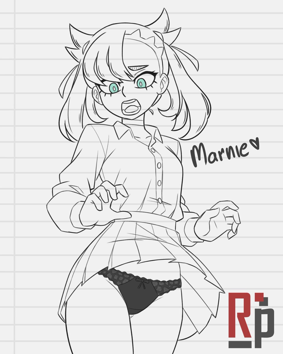 Marnie | Mary - Wind lift Sketch 
#Pokemon #sketches