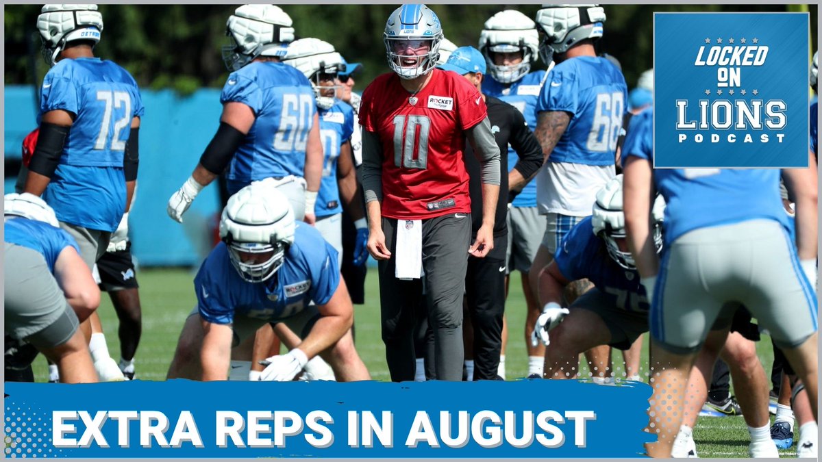 Matt Dery (@deryspeaks) on Twitter photo On today's <a href="/lockedonlions/">Locked on Lions</a> Podcast: Joint practices on the docket for the Detroit Lions. And <a href="/iamtrevort/">Trevor Thompson</a> joins us. #firstlisten
Audio: link.chtbl.com/LOLions?sid=Yo...
Video: youtube.com/watch?v=tRWI-t… On today's <a href="/lockedonlions/">Locked on Lions</a> Podcast: Joint practices on the docket for the Detroit Lions. And <a href="/iamtrevort/">Trevor Thompson</a> joins us. #firstlisten
Audio: link.chtbl.com/LOLions?sid=Yo...
Video: youtube.com/watch?v=tRWI-t…