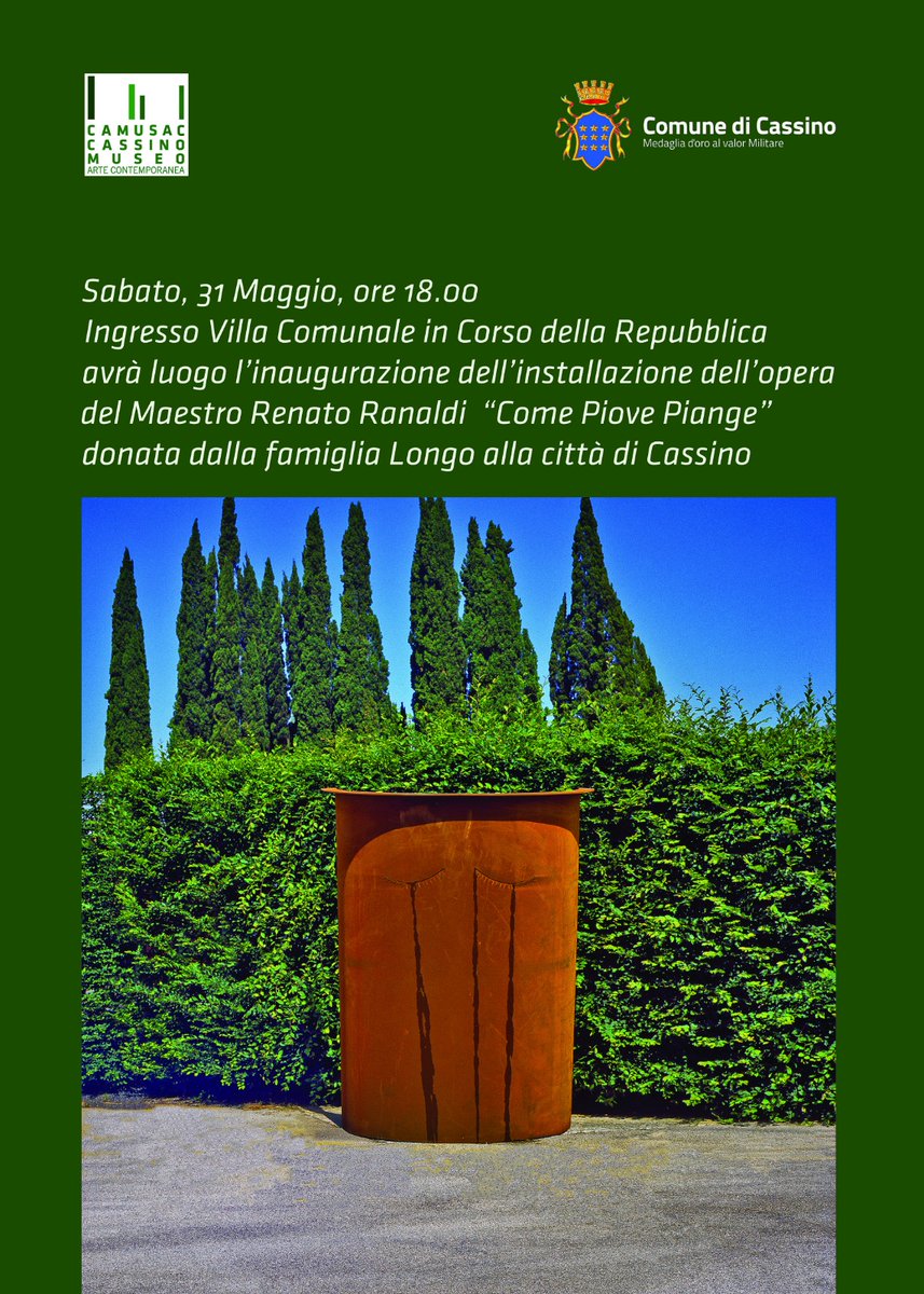 MUSEO CAMUSAC (@camusacmuseo) on Twitter photo <a href="/CAMUSACMUSEO/">MUSEO CAMUSAC</a> <a href="/cassinonotizie/">Cassino Notizie</a> <a href="/CAMUSACMUSEO/">MUSEO CAMUSAC</a> <a href="/cassinonotizie/">Cassino Notizie</a>