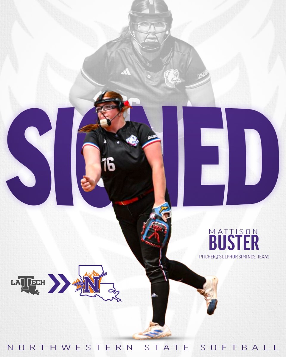 NSU Demons Softball (@nsudemonssb) on Twitter photo WELCOME TO DEMONLAND 🤘😈
Experience and intelligence in the circle on the way to Natty!
2024 CUSA All-Freshman Team
Two-time CUSA Academic Medalist
1️⃣.8️⃣7️⃣ ERA vs. CUSA opponents in two seasons
#ForkEm x <a href="/mattisonbuster/">Mattison Buster</a> WELCOME TO DEMONLAND 🤘😈
Experience and intelligence in the circle on the way to Natty!
2024 CUSA All-Freshman Team
Two-time CUSA Academic Medalist
1️⃣.8️⃣7️⃣ ERA vs. CUSA opponents in two seasons
#ForkEm x <a href="/mattisonbuster/">Mattison Buster</a>