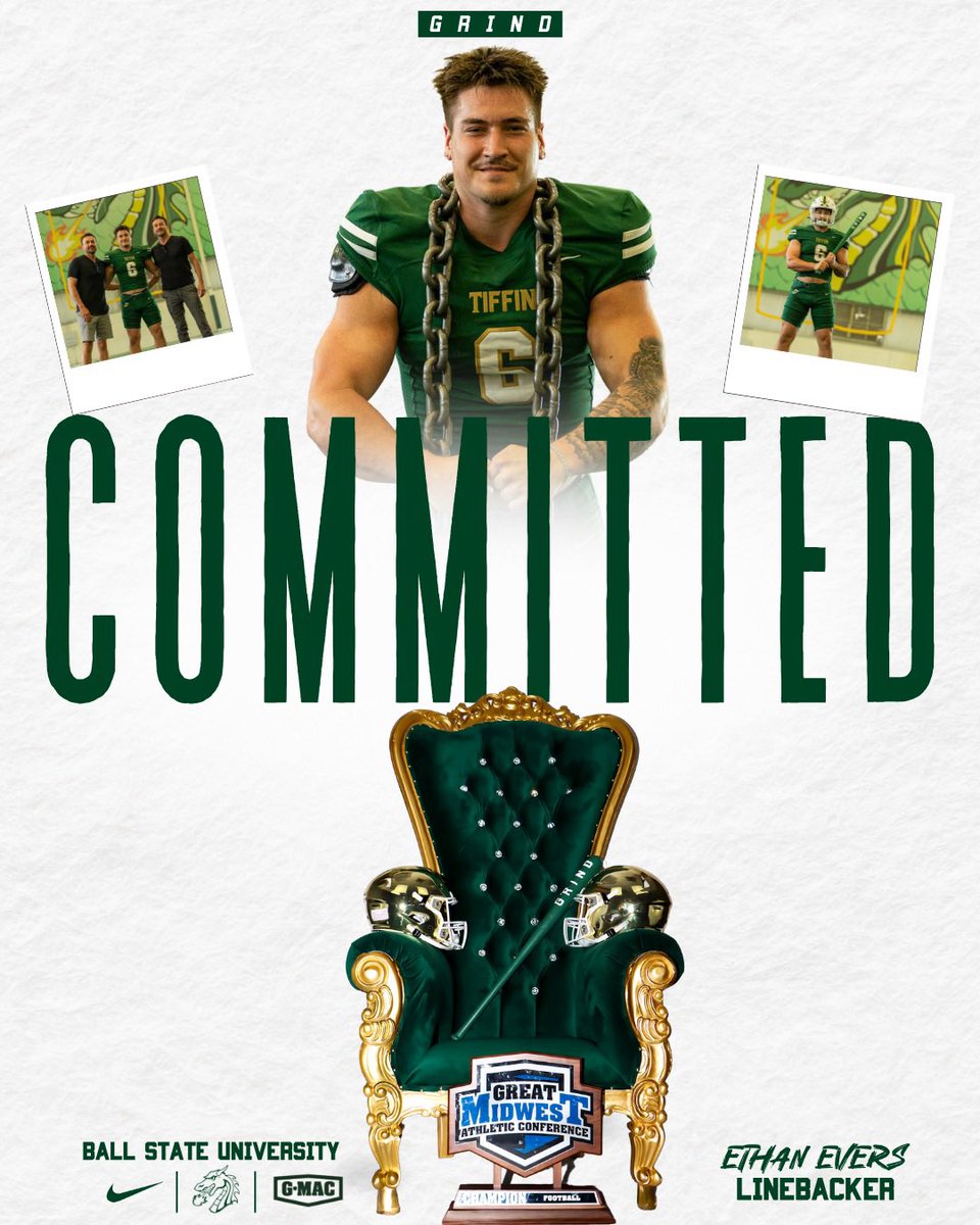 I’m so happy to COMMIT to <a href="/TUDragonFB/">Tiffin University Football</a> beyond blessed for this opportunity!🐉🟢⚪️ <a href="/Coach_Ekkens/">Brett Ekkens</a> <a href="/CoachJackson97/">Coach Jackson</a> <a href="/CoachJDIV/">James Daniels</a>