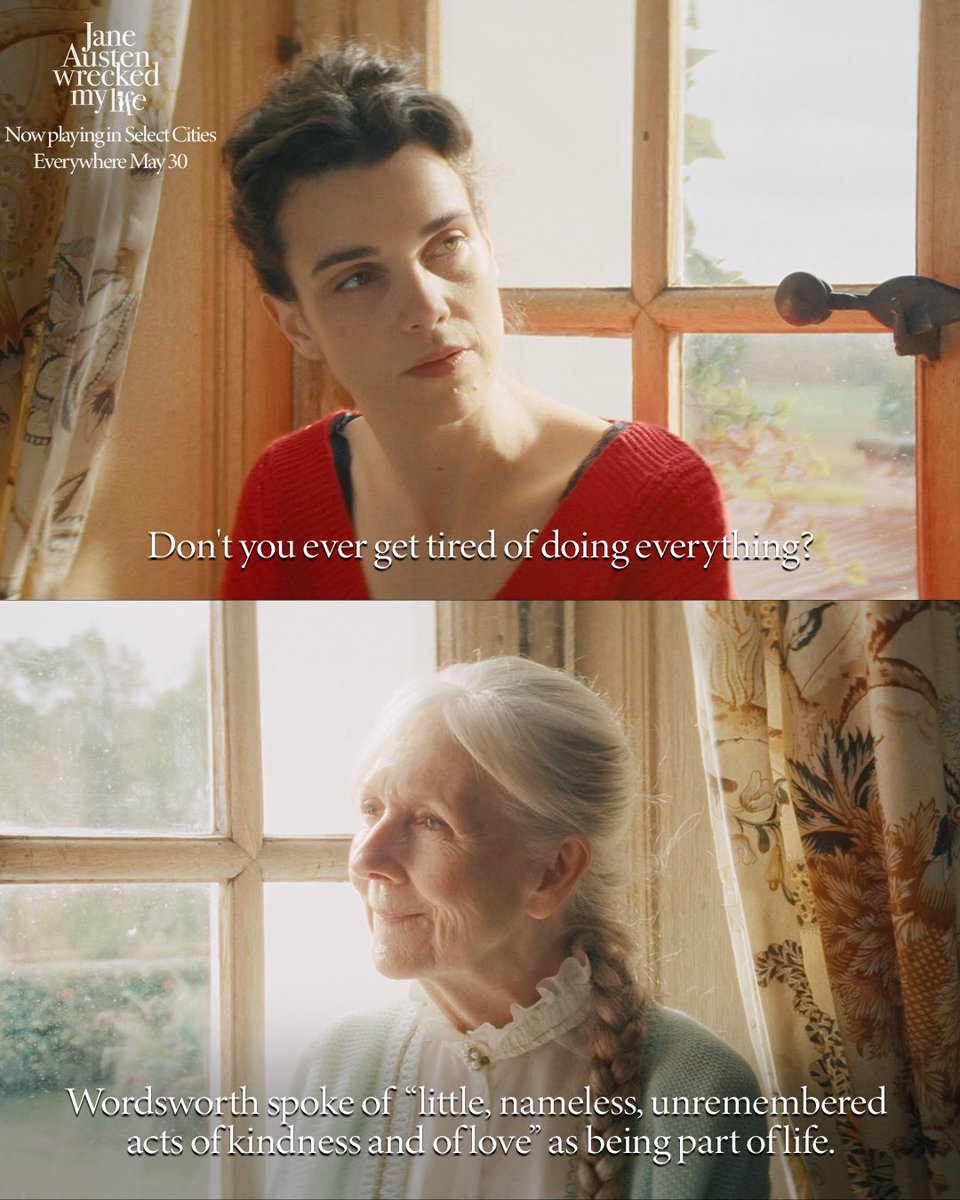 Embracing the little acts of kindness that make life beautiful. 🌸#JaneAustenWreckedMyLife everywhere this Friday! 📔💕📝