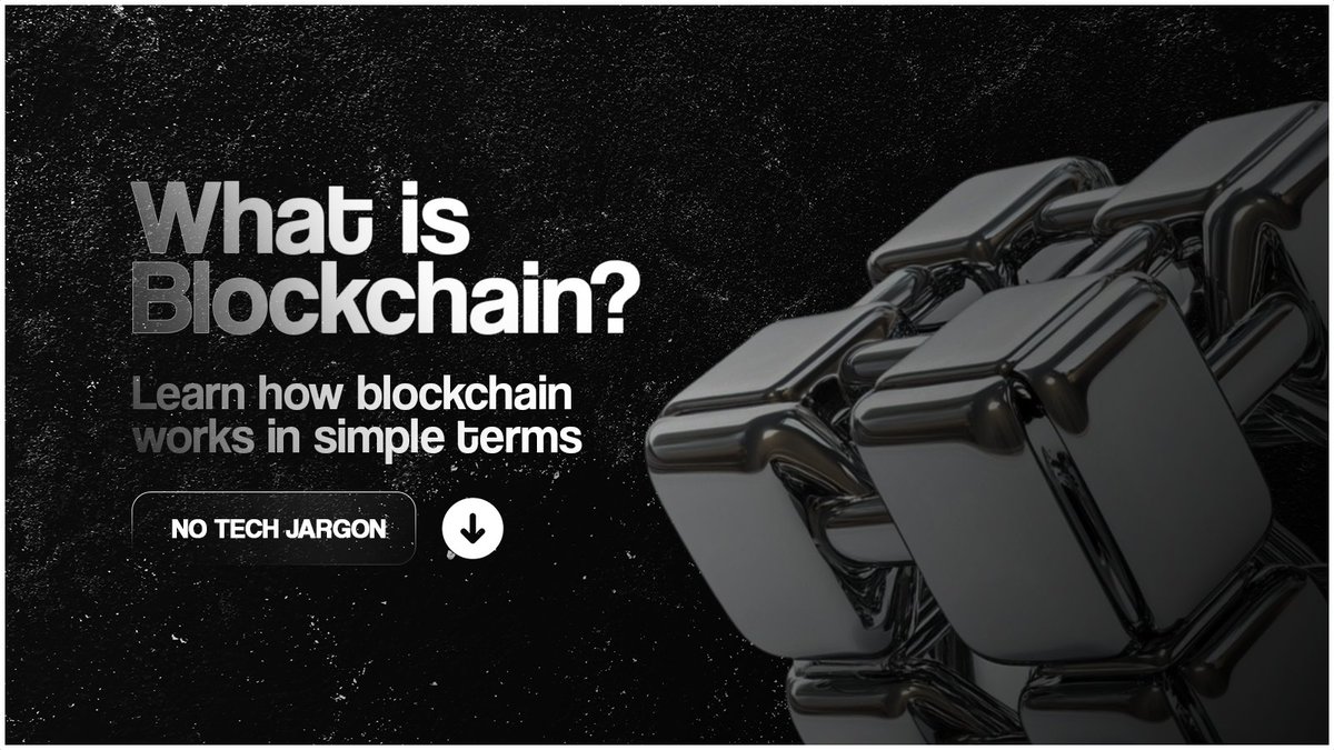 ayomipokad's tweet image. Day 3/30 – Personal Web3 Design Challenge

Here’s a banner I designed for a beginner-friendly thread titled “What is Blockchain?”
We keep it simple. We keep it smart.

Let’s educate the Web3 fam together.

#CryptoEducation #BlockchainDesign #30DaysOfWeb3Design #UIDesign