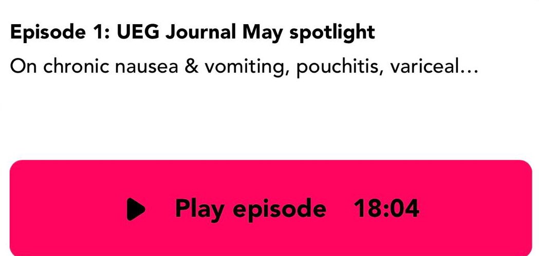 UEGJournal's tweet image. 🎙️ Guess who’s back?
The UEGJ Podcast returns in a 🔥 🆕 format hosted by:
⭐️ @MohsenSubhani
⭐️@MMEstevinho
Each episode = a rapid-fire rundown of 5 must-read GI articles
Quick, sharp, and tailored 🧵 to YOUR clinical practice. 🎉
Stay tuned. Your 🧠 will thank you.
@my_ueg