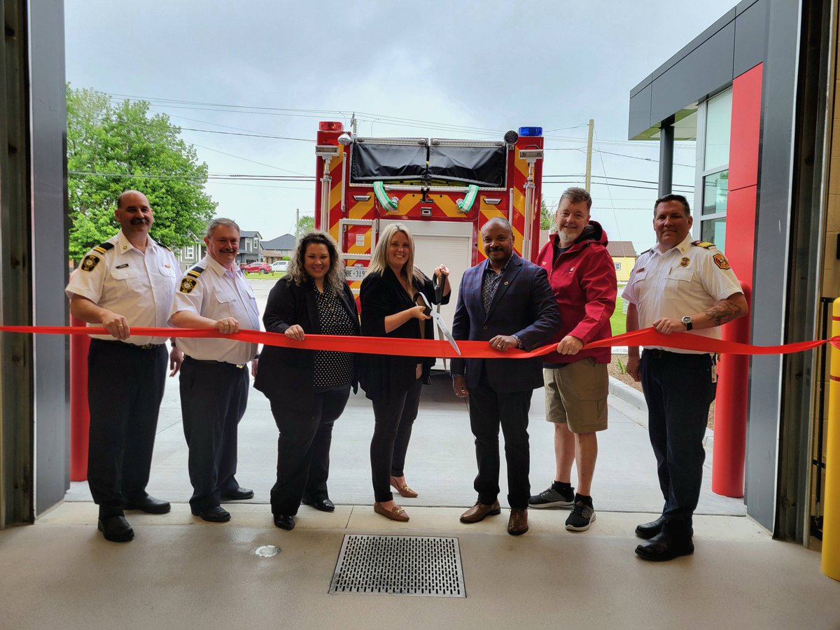 The LaSalle Fire Service Second Station official ribbon-cutting. Thank you to those who came out to celebrate this momentous occasion! 

<a href="/ONFireMarshal/">Office of the Fire Marshal</a>