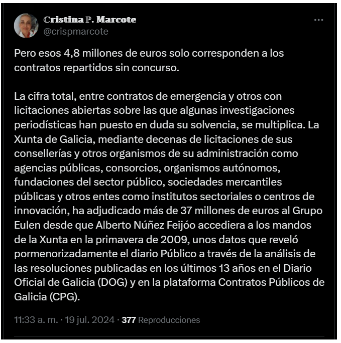 Sopramocos's tweet photo. @ppdegalicia @AlfonsoRuedaGal Xa vemos que sempre dicides SÍ á todo o que favoreza á #Famiglia,  p.tos dePPredadores da nosa terra. https://t.co/tkwEeU26D3