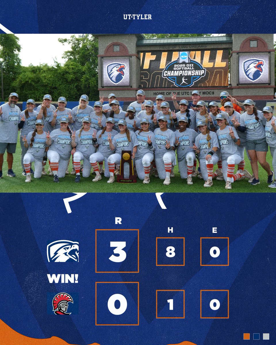 UT Tyler Patriots (@uttylerpatriots) on Twitter photo SB | PATS WIN!
What a gem from Primrose Aholelei as <a href="/Patriot_sb/">Patriot Softball</a> takes the NATIONAL CHAMPIONSHIP!
#SwoopSwoop SB | PATS WIN!
What a gem from Primrose Aholelei as <a href="/Patriot_sb/">Patriot Softball</a> takes the NATIONAL CHAMPIONSHIP!
#SwoopSwoop