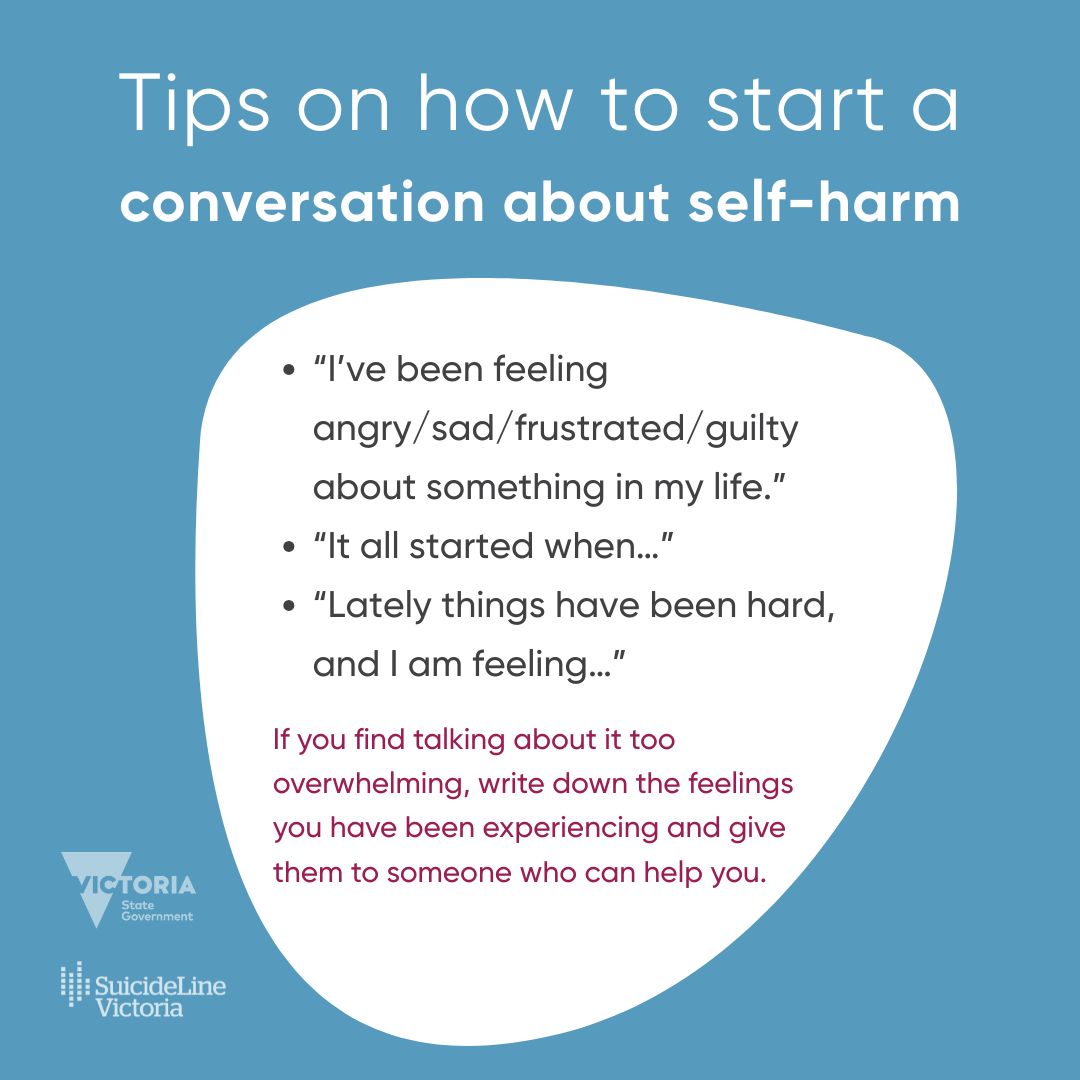 If you're struggling with thoughts of self-harm, reaching out is an important step. It can feel difficult, but talking to someone you trust is key to getting support.
Learn more: suicideline.org.au/thinking-about…
For support, call 1300 651 251 or visit suicideline.org.au