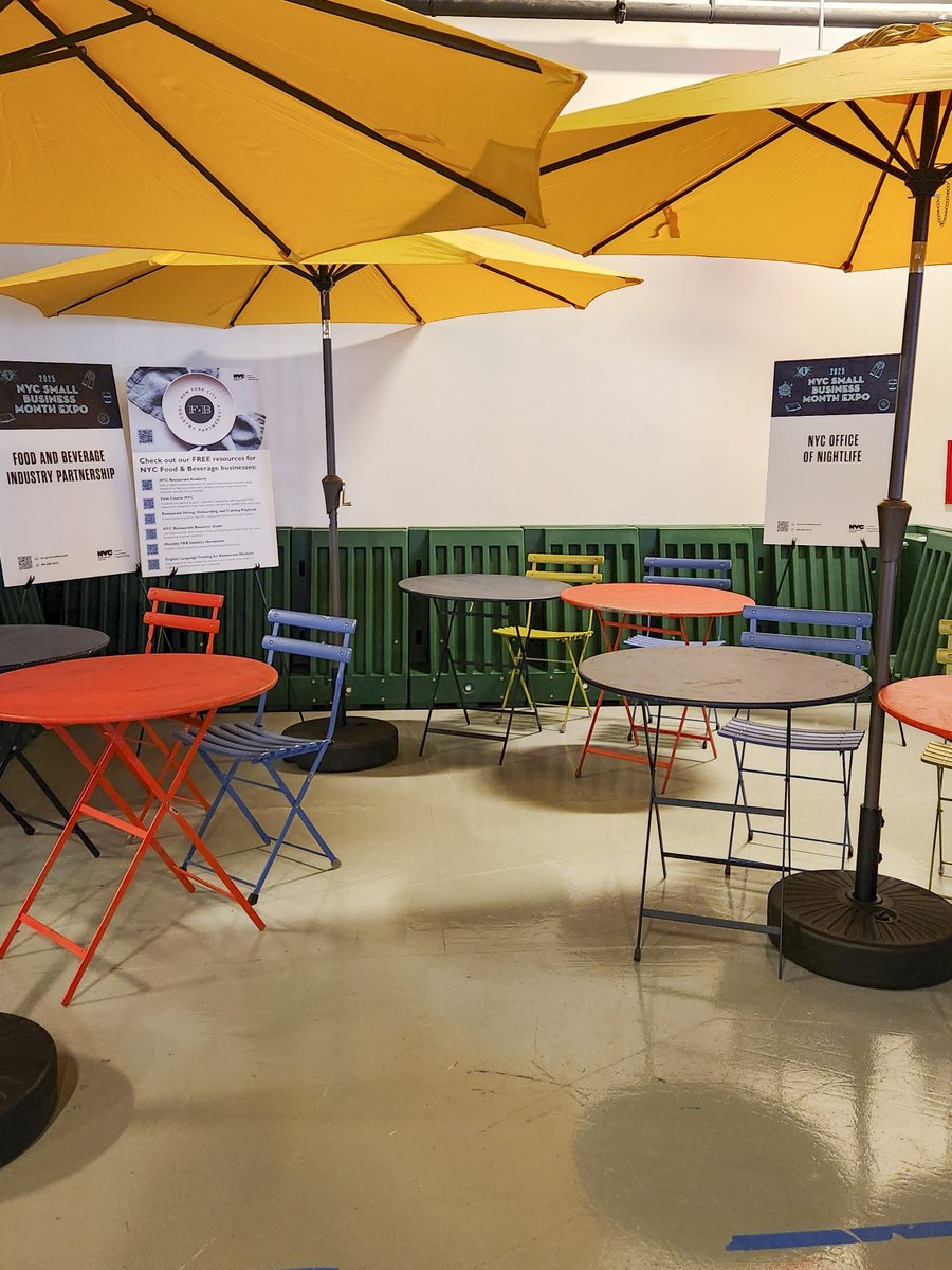 Sneak peek of the #NYCSmallBusinessMonth Expo venue Center415 🤫👀

Don't miss out tomorrow, 5/29! 🗽💙🏪🩵

#smallbiz owners of all stages, industries, + boroughs can access free services from 100+ city programs, agencies, + partners.

Get your 🎟️ NOW: on.nyc.gov/44f2Cll