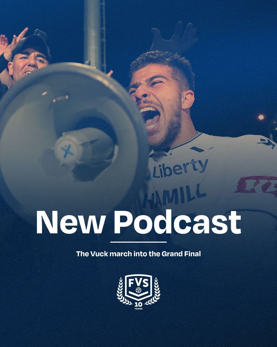 𝐏𝐎𝐃𝐂𝐀𝐒𝐓🎙️ The Vuck play the role of dream killers once again marching into Auckland and disposing of the so-called best team in the league to make a record 8th Grand Final. Get pumped up Vucktorians this is a huge episode!

🎧 forvuckssake.com