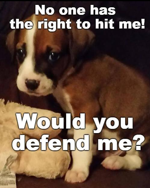 Would you defend me ?