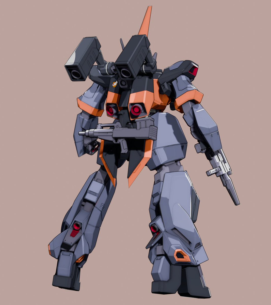 Hiata_Arts's tweet image. バーザム・ナイトシーカー！！   
 #AOZ #Blender #3DCG
