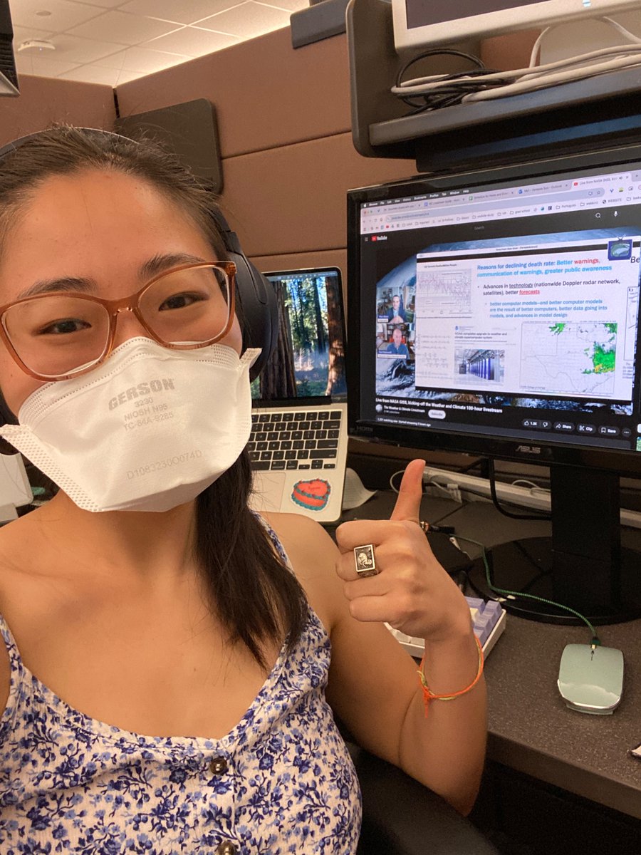 Currently watching the 100 hour Weather & Climate livestream, of  meteorologists & climate scientists sharing their research with the public  and the impact of US federal funding cuts on their research. More